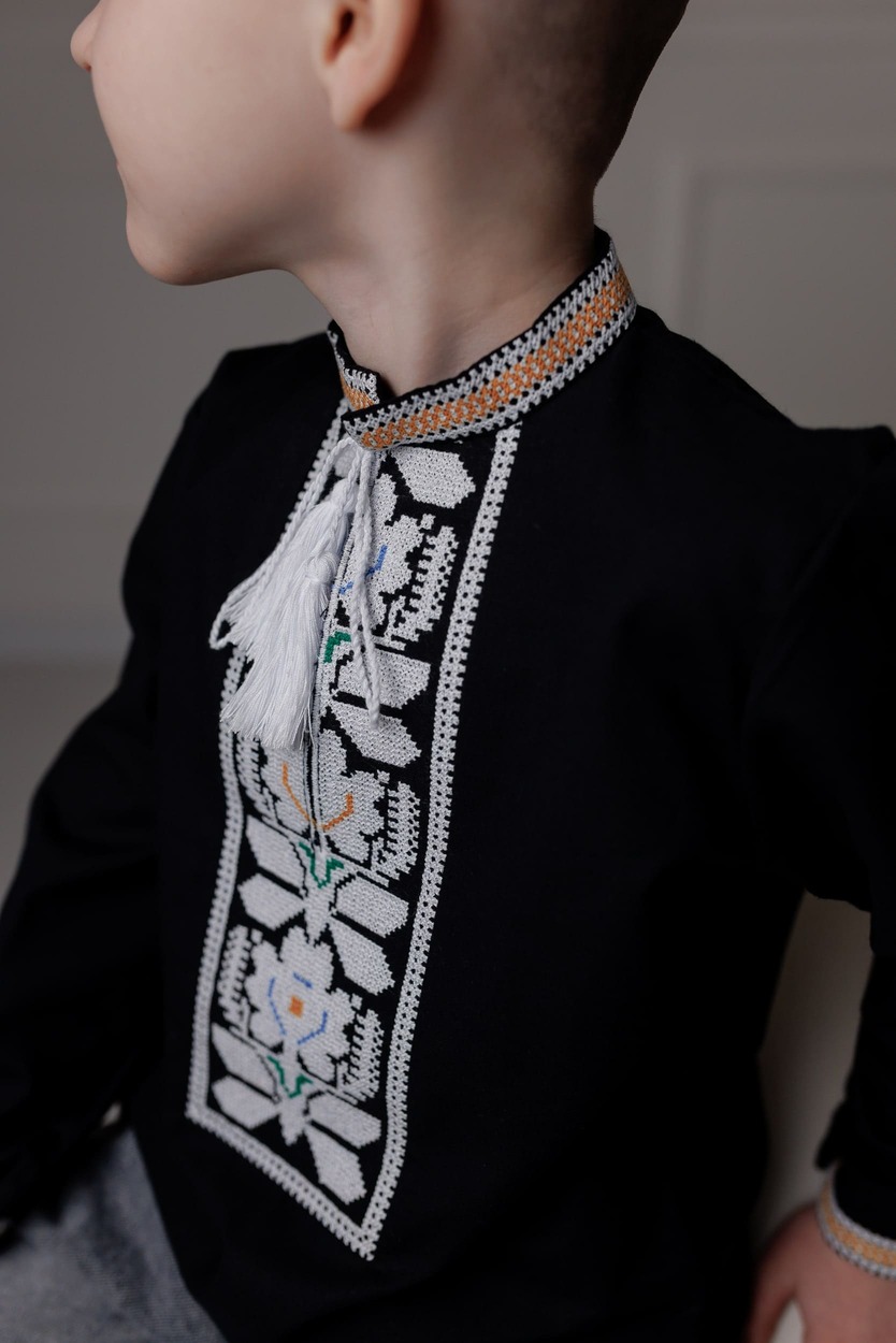 Вишиванка "Борщівська чорна"