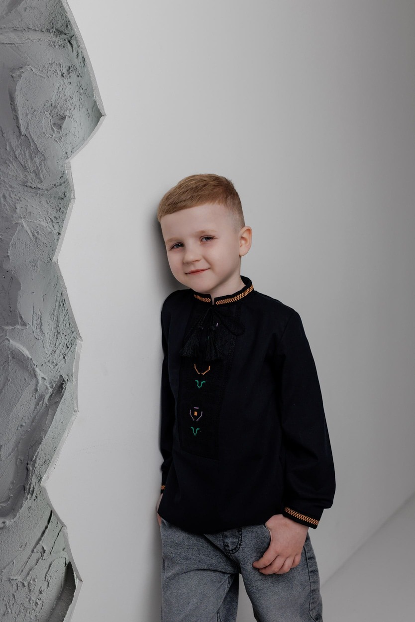 Вишиванка "Борщівська чорна"