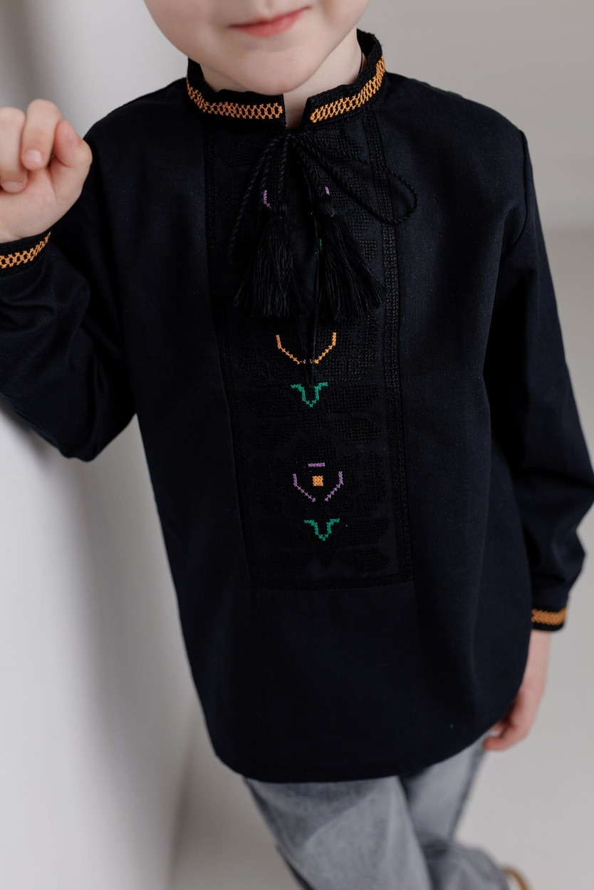 Вишиванка "Борщівська чорна"