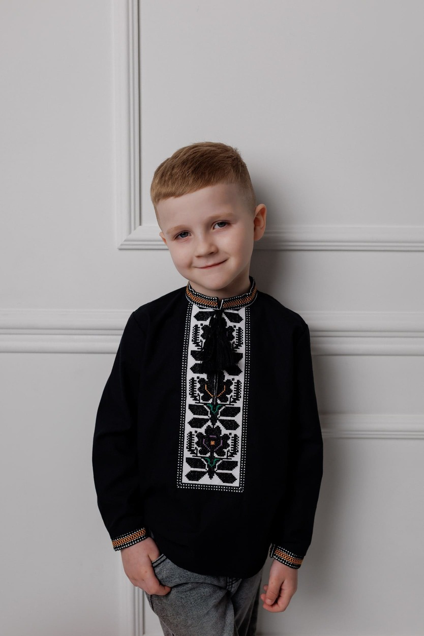 Вишиванка "Борщівська чорна"