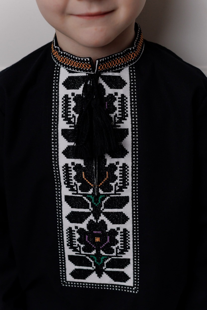 Вишиванка "Борщівська чорна"