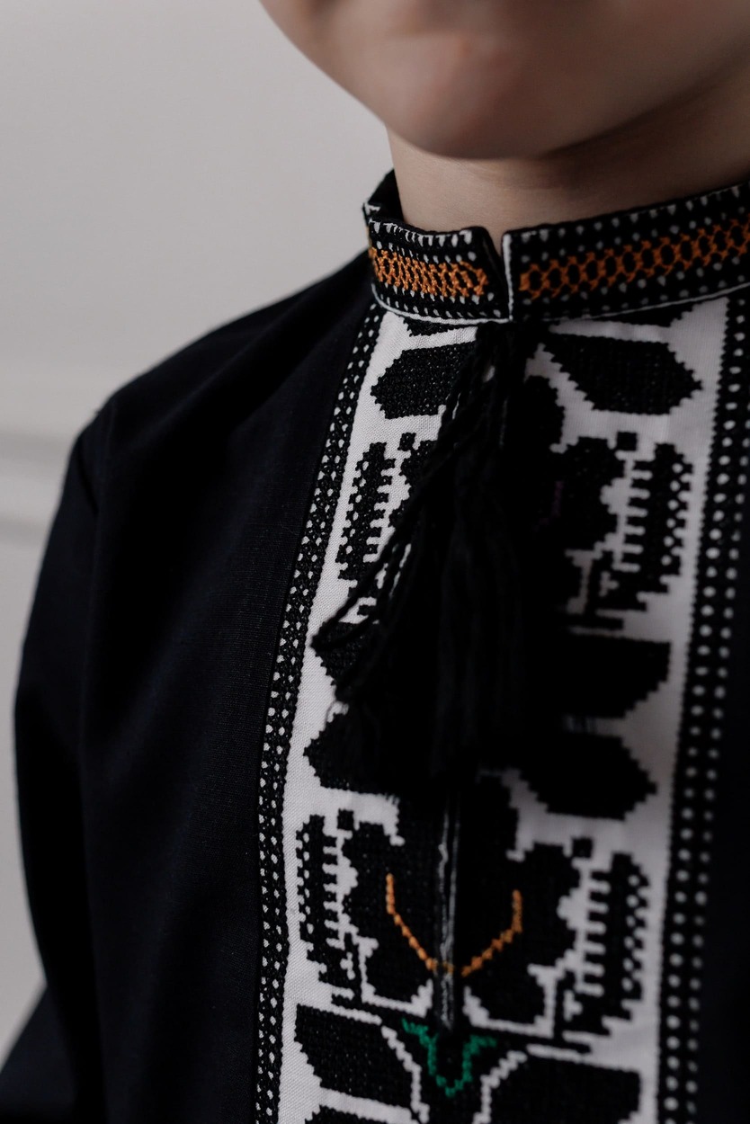 Вишиванка "Борщівська чорна"